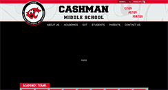 Desktop Screenshot of cashmanms.com