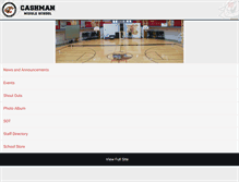 Tablet Screenshot of cashmanms.com